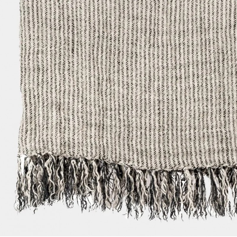 EAST STRIPED THROW 170 - BLANKETS, TOWELS